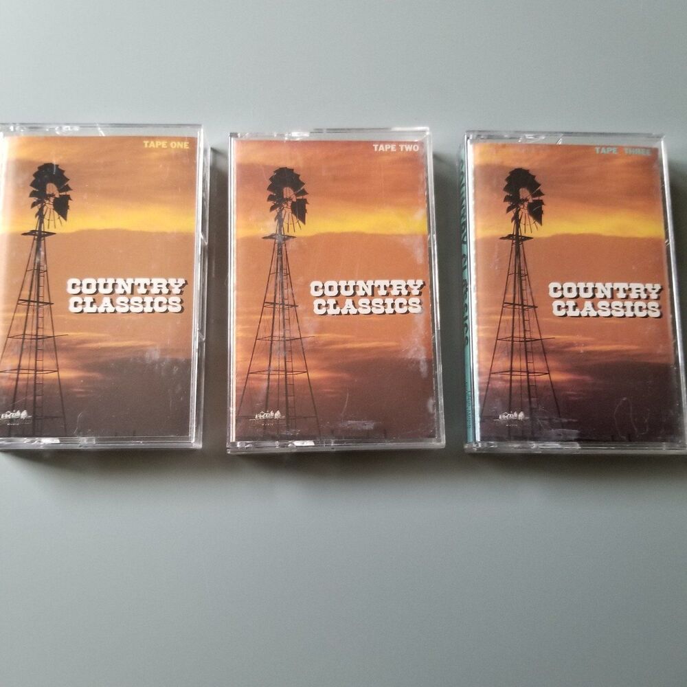 Country Classics 3 tape set